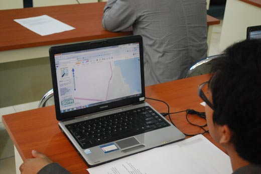 Cartografiando en una computadora